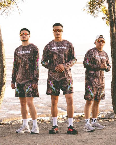 WCRC x SAVS x CS DEAD TREE CAMO SHORTS